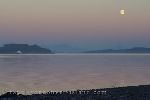 Photo Broughton Strait Moonrise