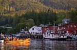 Photo Travel Destination Telegraph Cove Vancouver Island