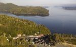 Photo Vancouver Island Community Of Telegraph Cove Aerial