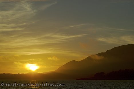 Photo: Nookta Sound Sunset West Coast Vancouver Island