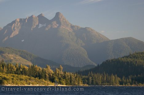 Photo: Windsurfing Nimpkish Lake BC